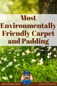 eco friendly carpet and pad